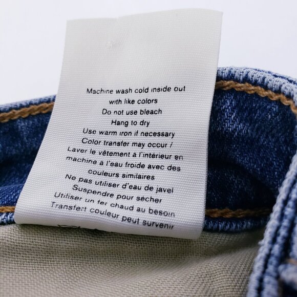 Rag & Bone Dre Low-Rise Slim Boyfriend Ankle Jeans in Edgecliff size 28 Stretch - Picture 11 of 14